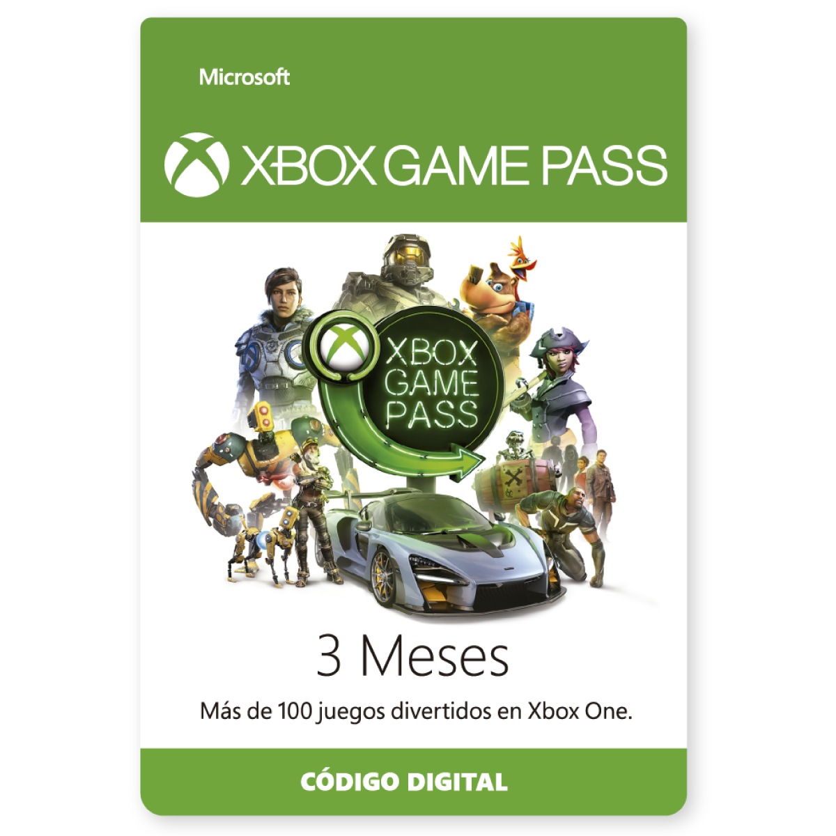 Xbox Game Pass 3 meses Luegopago