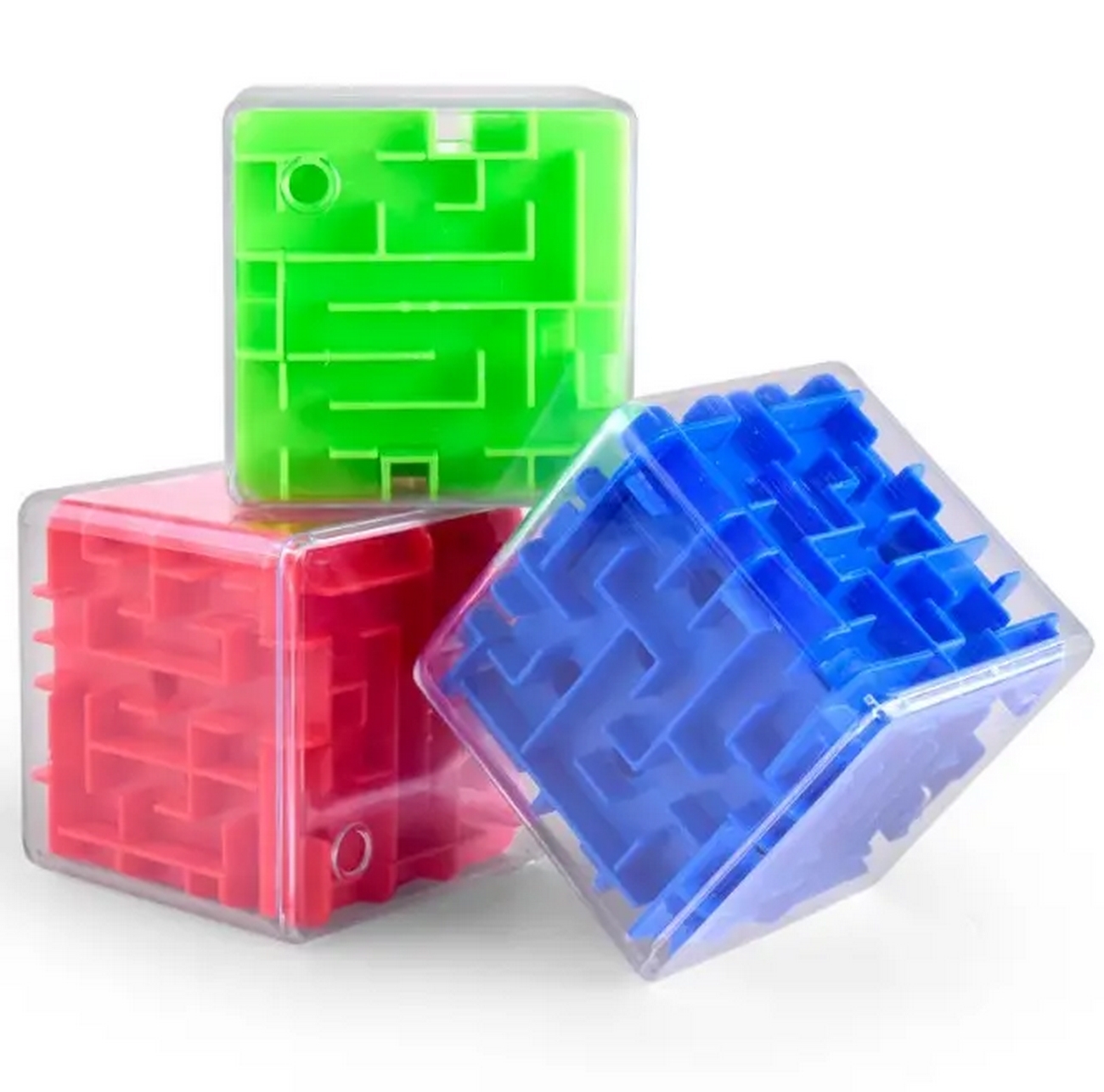 Cubo Laberinto 3d Mágico Juego Didáctico Aprendizaje