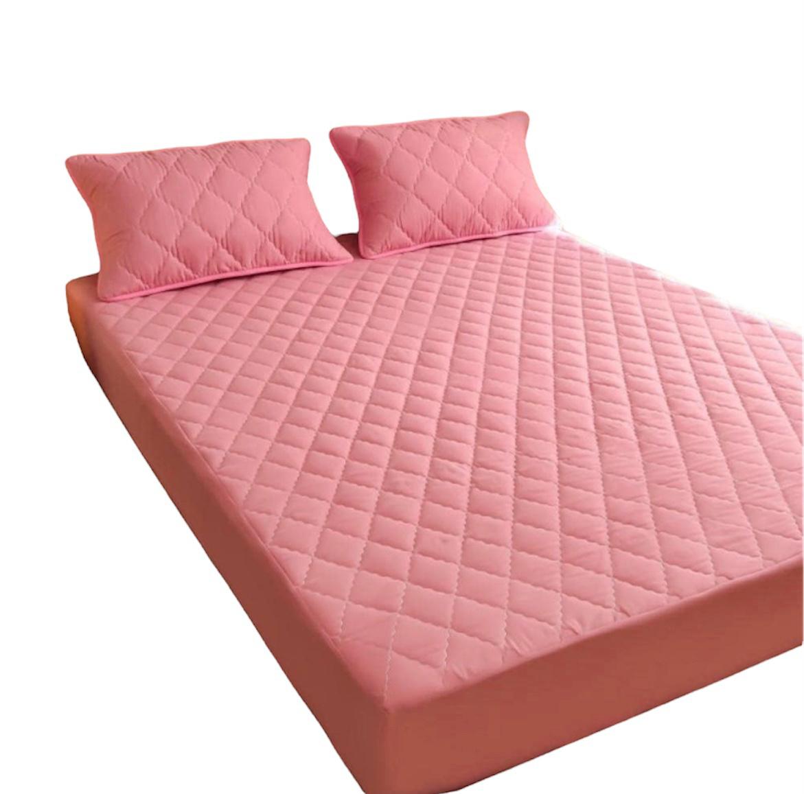 Rulo Protector de cama 2m - Powder Pink