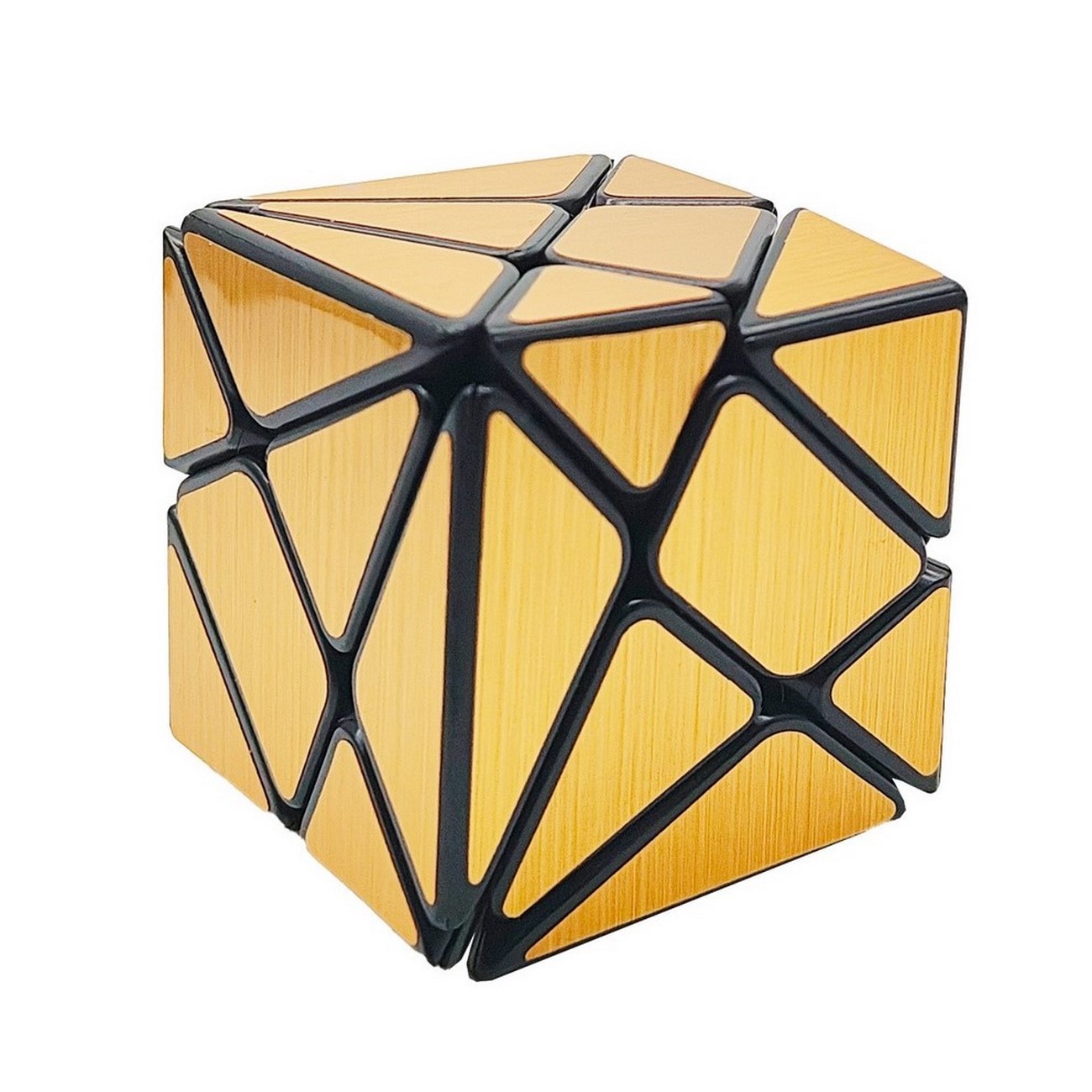 Cubo Soma Mágico Rubik Dorado Juguete Didáctico Destreza