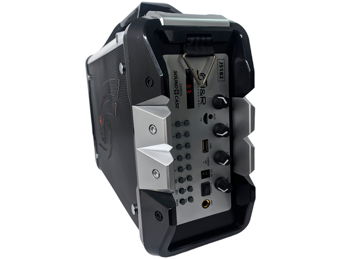 Parlante Bluetooth JYR Carbon Sound Case 25RMS 