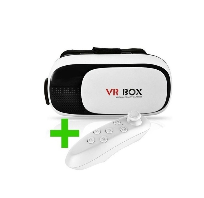 Gafas de Realidad Virtual Vr Box + Control Bluetooth