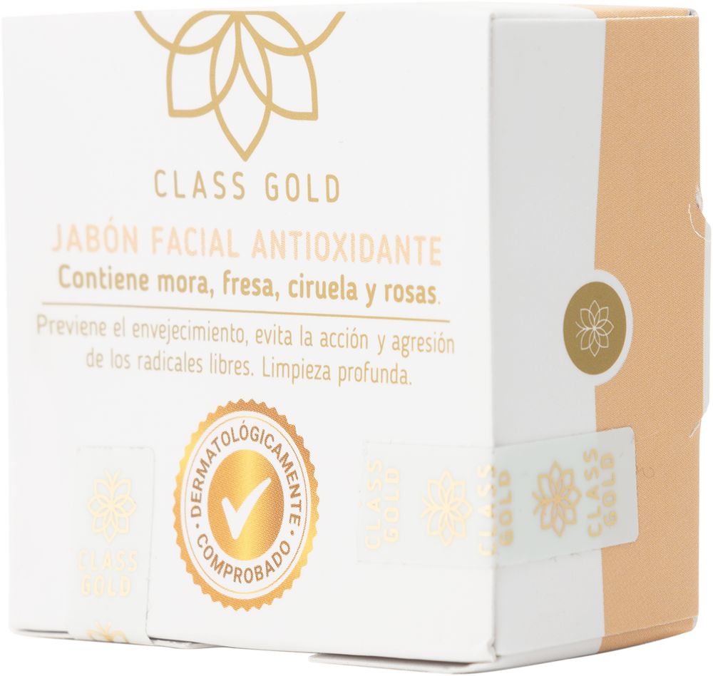 Jabon Facial Antioxidante Negro CLASS GOLD