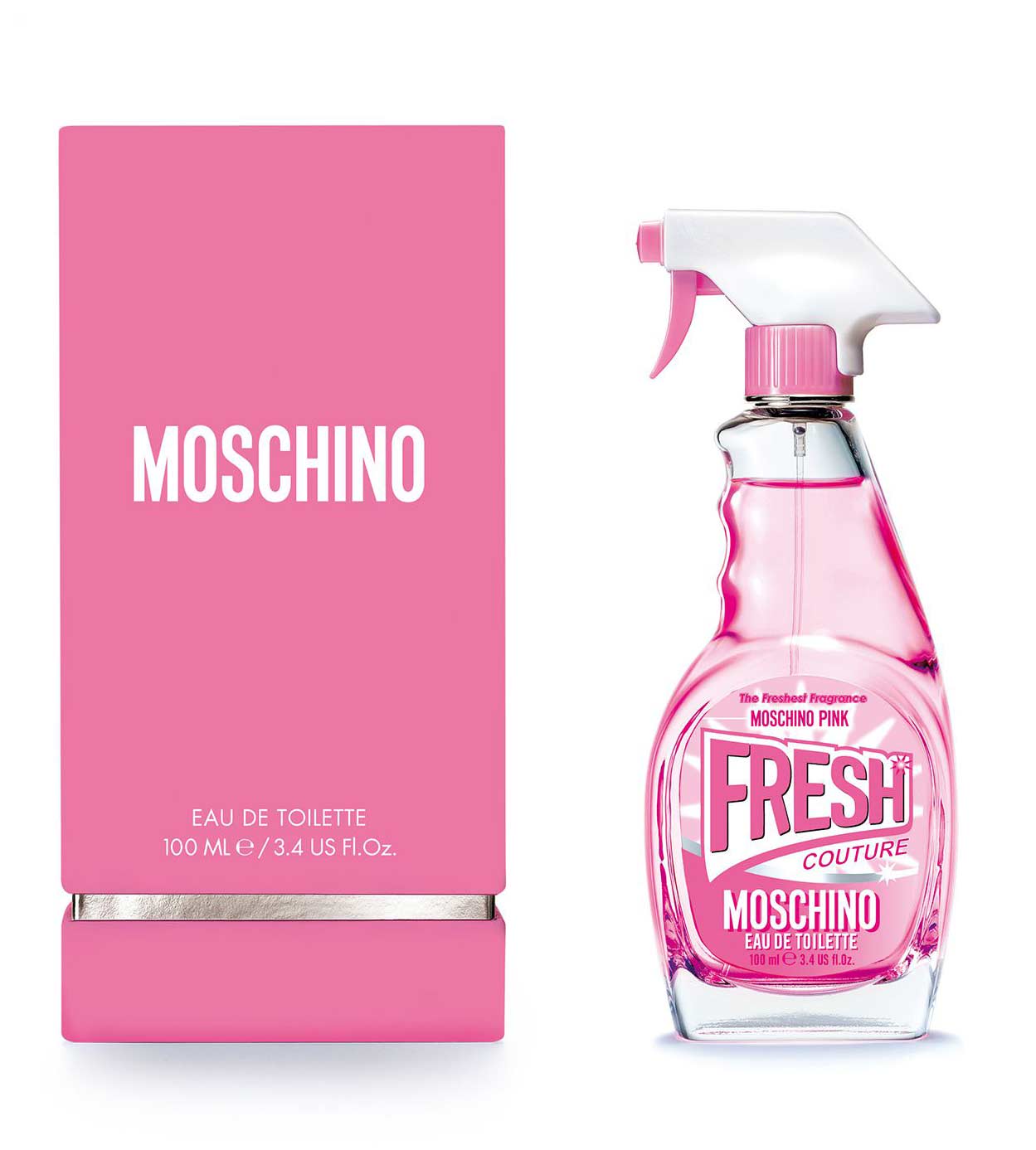 Pink Fresh Couture Moschino Mujer 