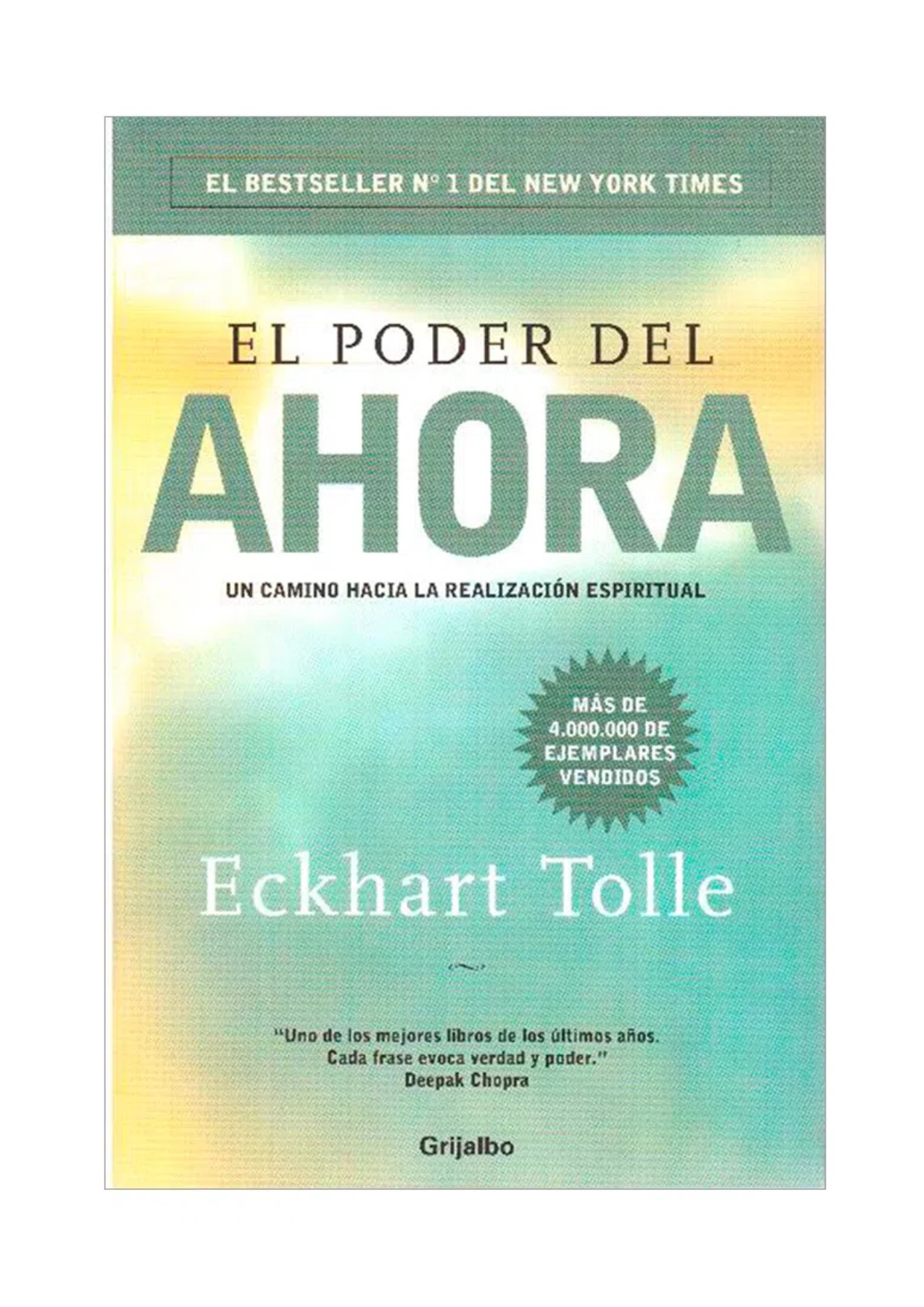  PRACTICANDO EL PODER DEL AHORA: 9788484452744: Tolle, Eckhart:  Books