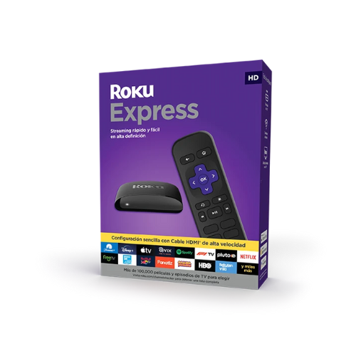 Convertidor a Smart Tv Roku Express  Reproductor De Streaming Hd Con Cable  Hdmi - Luegopago