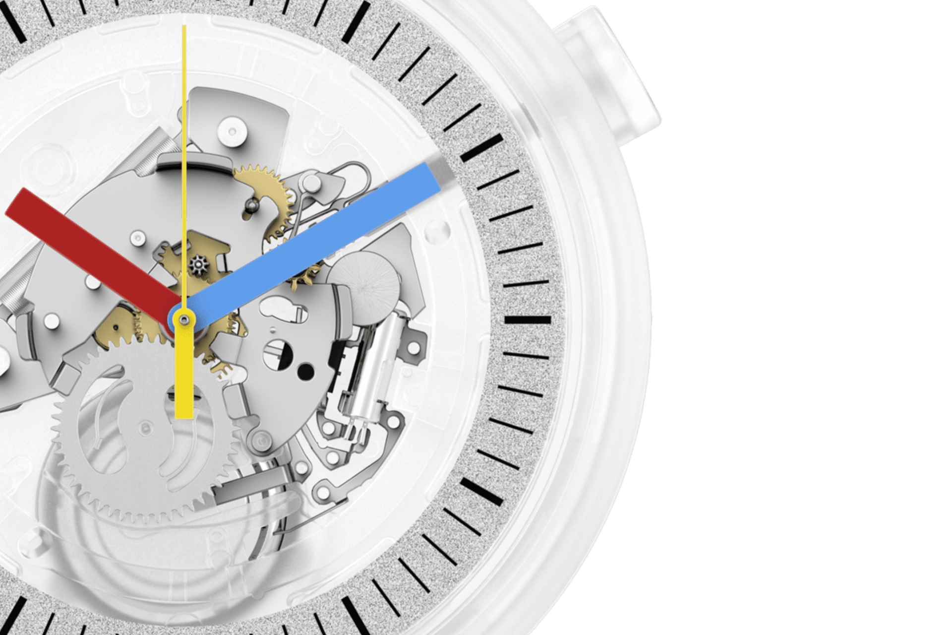 Swatch Clearly Bold SB01K100