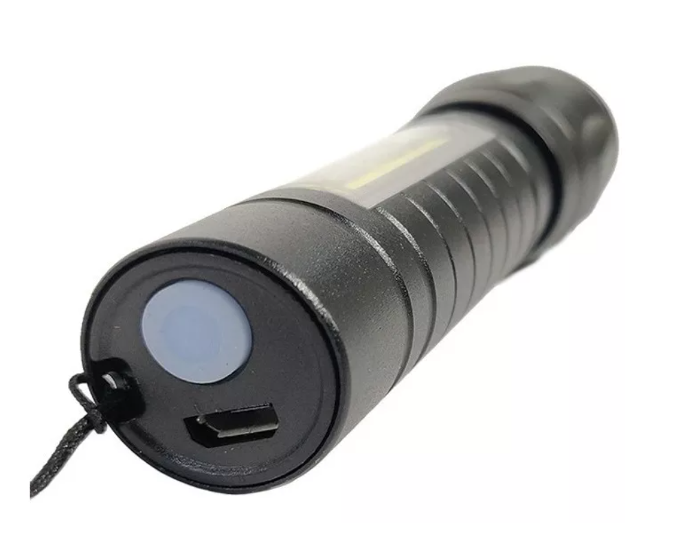 Comprar Linterna frontal T20 súper potente con batería integrada,  recargable por USB, LED, multifuncional, resistente al agua, para acampar  al aire libre