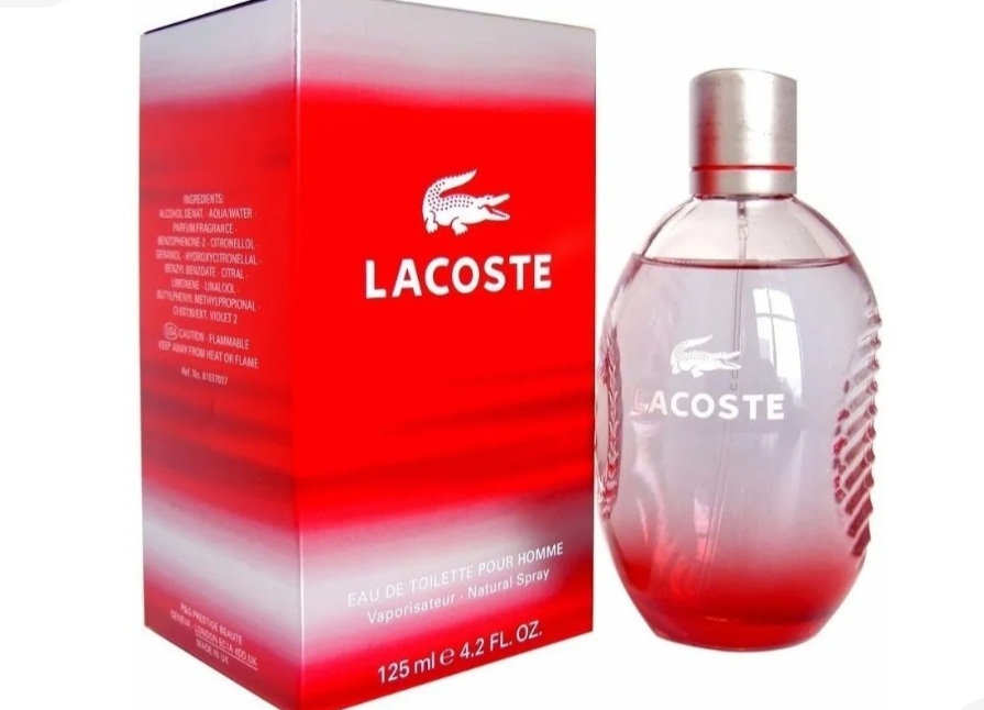 Perfume Red Lacoste Para Hombre EDT
