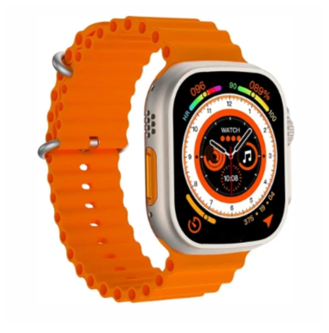 Reloj Inteligente Smart Watch Ultra A+ Naranja