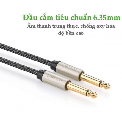 Cable De Audio 6.35mm Macho A Macho De 3mt Ugreen 