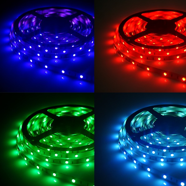 Manguera Luz LED 10 Metros Multicolor 3 Vías 180 Luces 1693