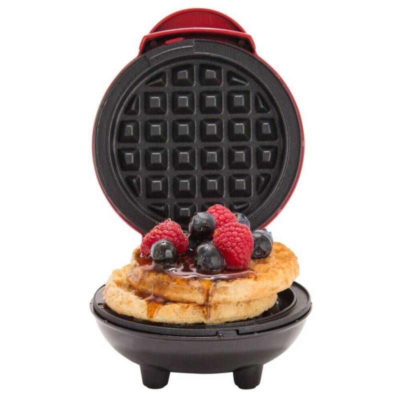 Waflera Black+decker Giratoria Prepara 2 Waffles A La Vez