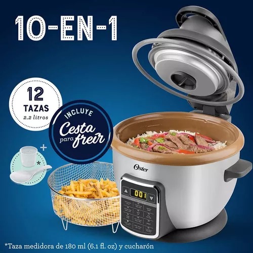 Olla Arrocera 700W 1.8L (10 Tazas De Arroz Crudo, 20 Tazas De Arroz Co