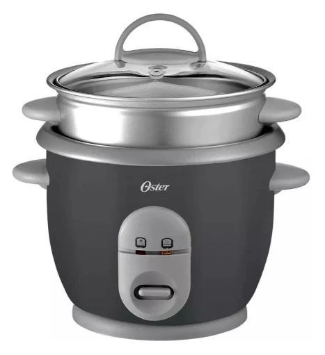 Olla arrocera con bandeja a vapor 15 litros Oster CKSTRC4733