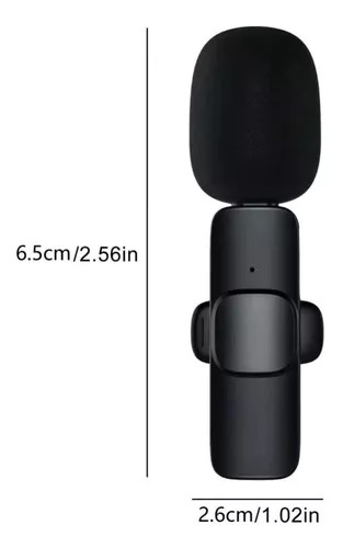 K8 – Micrófono Solapero Inalámbrico Tipo C